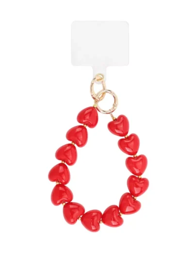 Yehwang Yehwang Classy hart telefoonkoord | Rood