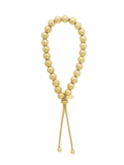 Yehwang Yehwang Holle kralen armband 8mm | Goud