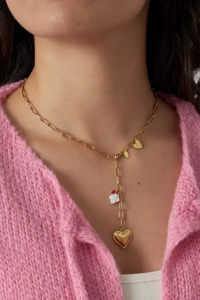 Yehwang Ketting clover to my heart | Zilver 2 Yehwang Yehwang Ketting clover to my heart | Zilver
