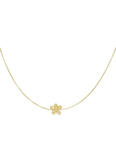 Yehwang Yehwang Ketting puffy flower | Goud