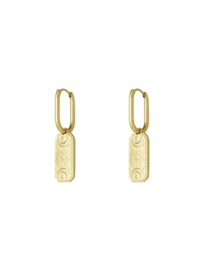 Yehwang Yehwang Magic mist oorbellen | Goud