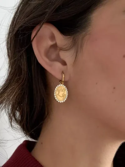 Yehwang Yehwang Oorbellen classy lady | Zilver