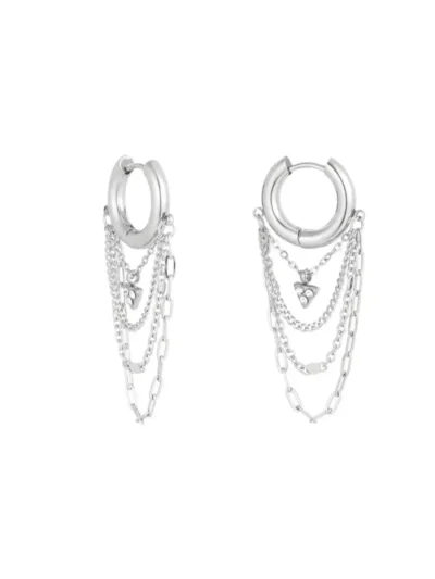 Yehwang Yehwang Oorbellen dainty dreamers | Zilver