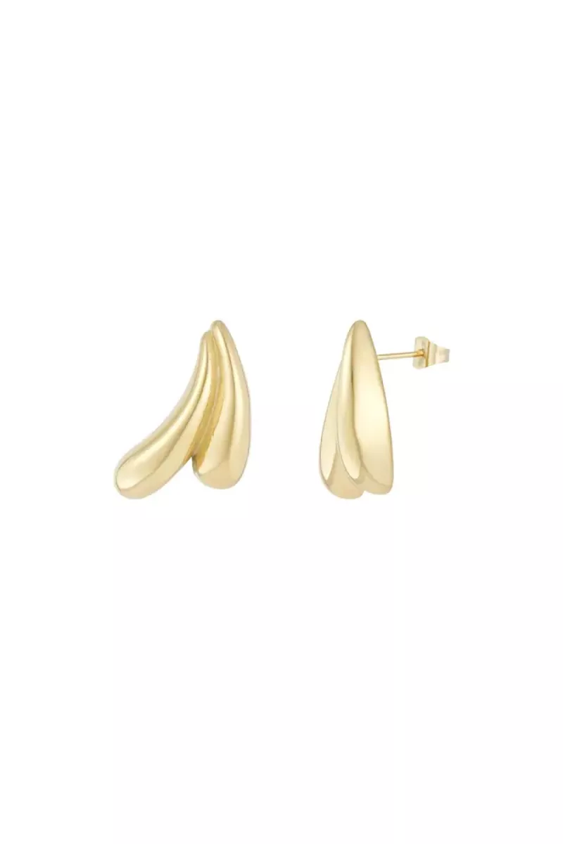 Yehwang Oorbellen drippies | Goud 1 Yehwang Yehwang Oorbellen drippies | Goud