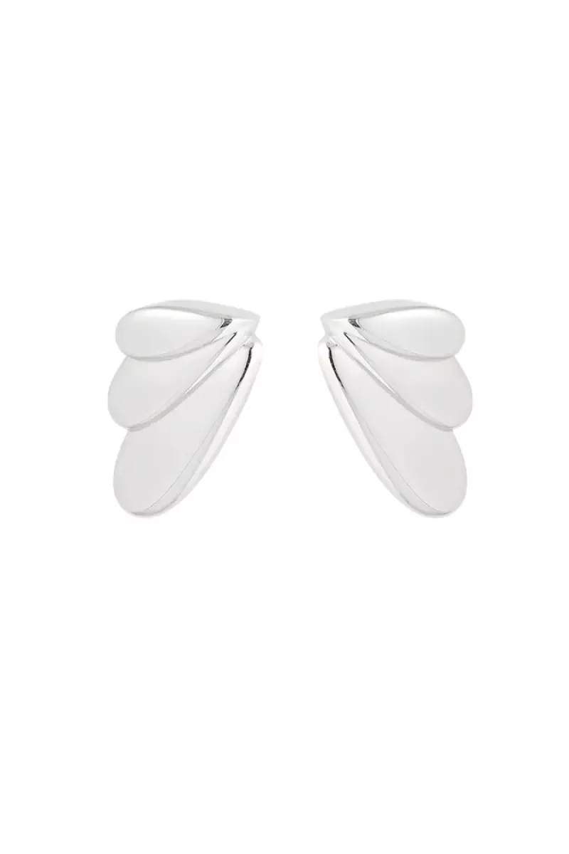 Yehwang Oorbellen summer wings | Zilver 1 Yehwang Yehwang Oorbellen summer wings | Zilver