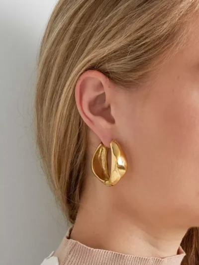 Yehwang Yehwang Oorringen basic babe | Zilver