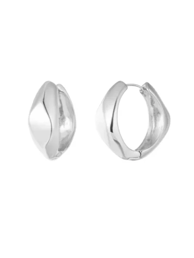 Yehwang Yehwang Oorringen basic babe | Zilver