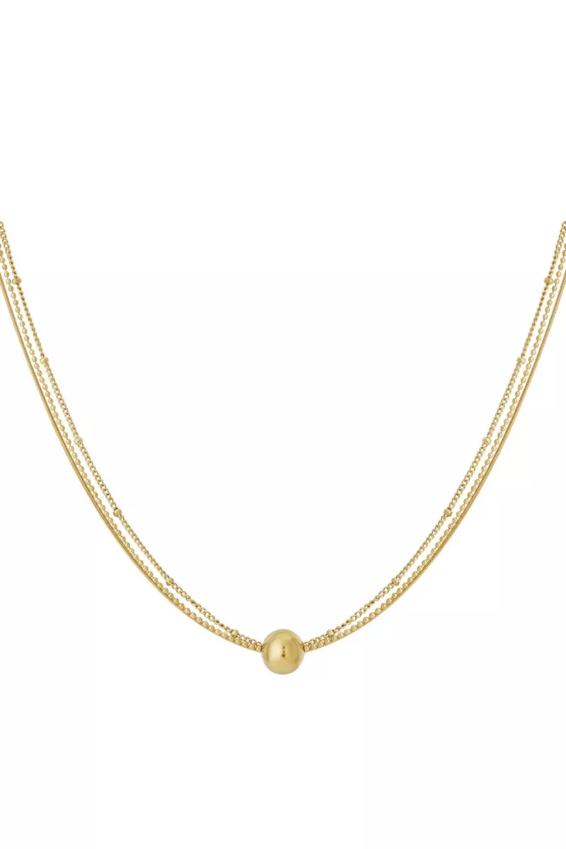 Yehwang Tijdloze bedelketting | Goud 1 Yehwang Yehwang Tijdloze bedelketting | Goud