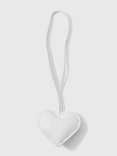 Manoon Manoon Effen hart tas hanger | Wit