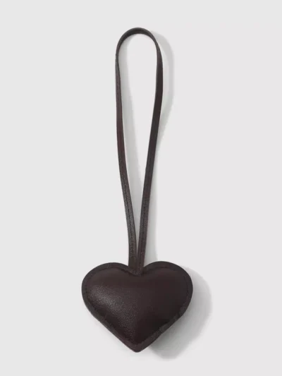 Manoon Manoon Effen hart tas hanger | Zwart