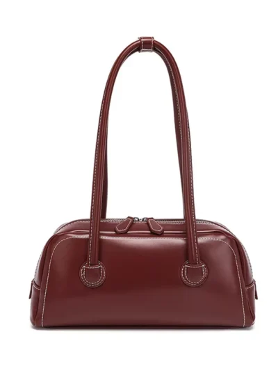 Manoon Manoon Elegante effen schoudertas | Rood