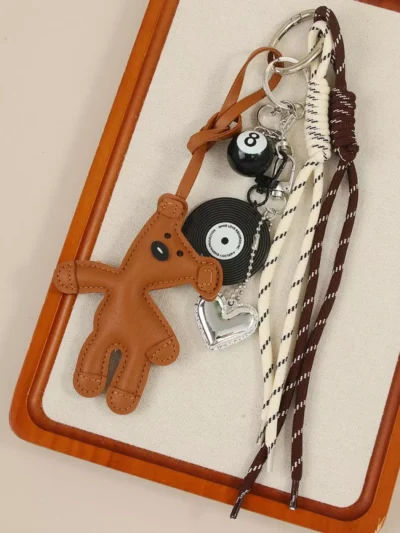 Manoon Manoon Schattige cartoonbeer Hanger | Bruin