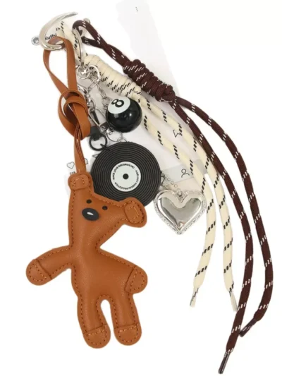 Manoon Manoon Schattige cartoonbeer Hanger | Bruin