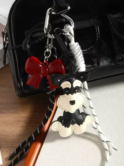 Manoon Manoon Schattige hond Hanger | Zwart