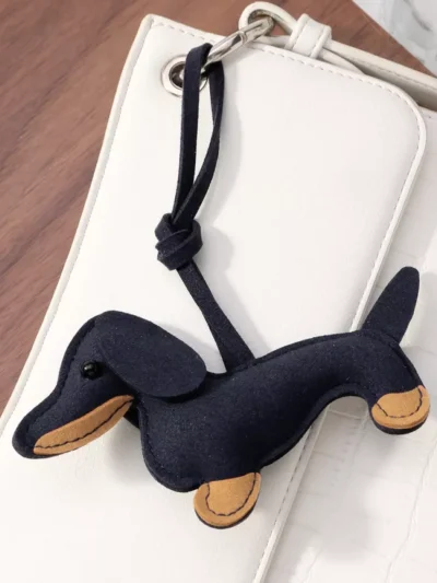 Manoon Manoon Schattige teckel tas hanger | Rood