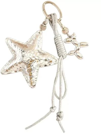 Manoon Manoon Sterren tashanger | Zilver