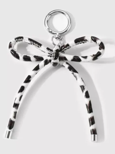 Manoon Manoon Strikknoop koe tasbedel | Wit