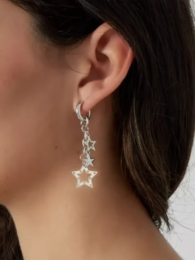 Yehwang Yehwang Oorbellen starry nights | Zilver