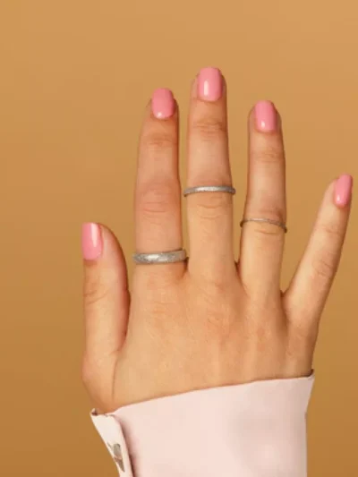 My Bendel My Bendel Aanschuifring stardust | Zilver