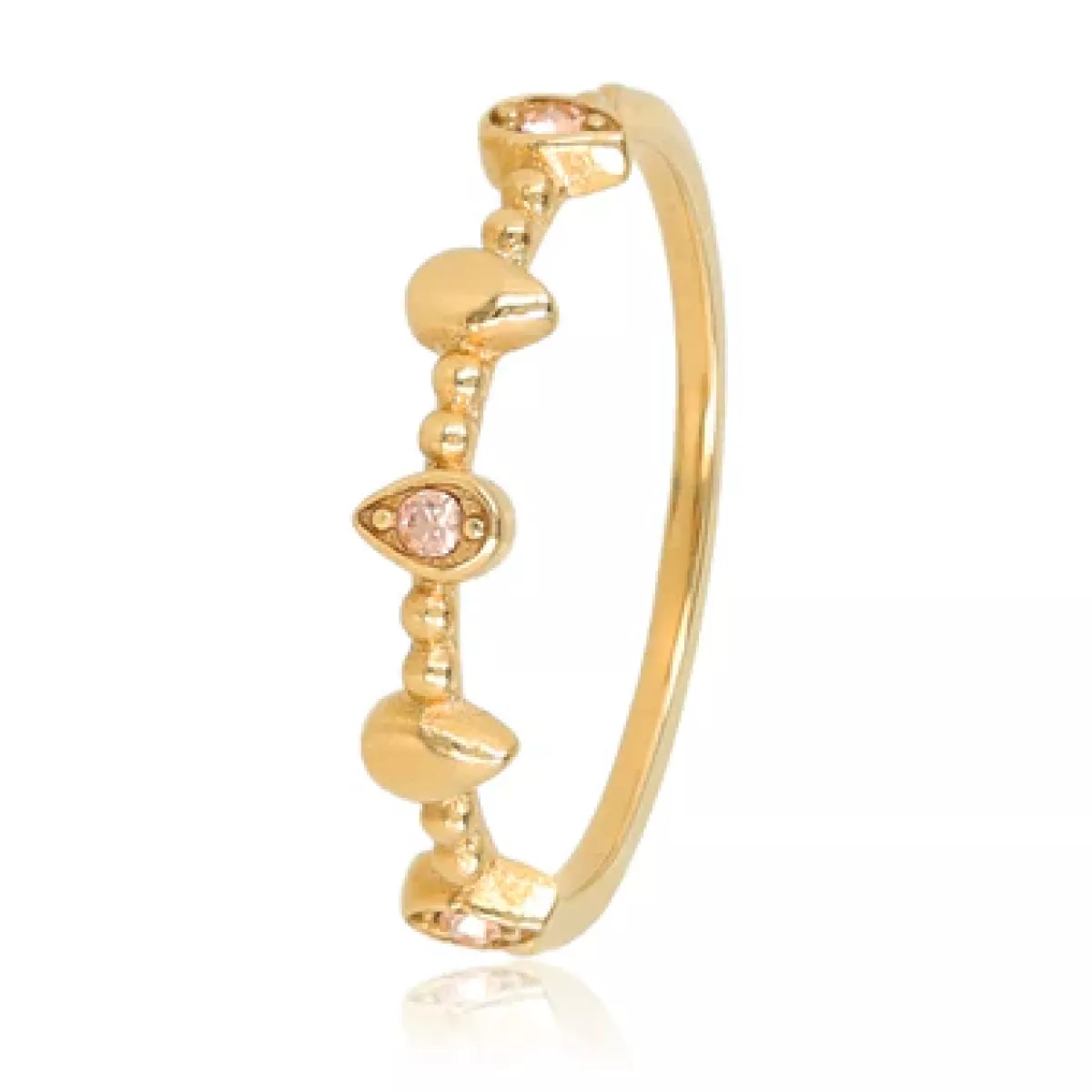 My Bendel Aanschuifring Zirkonia Stenen | Goud 1 My Bendel My Bendel Aanschuifring Zirkonia Stenen | Goud