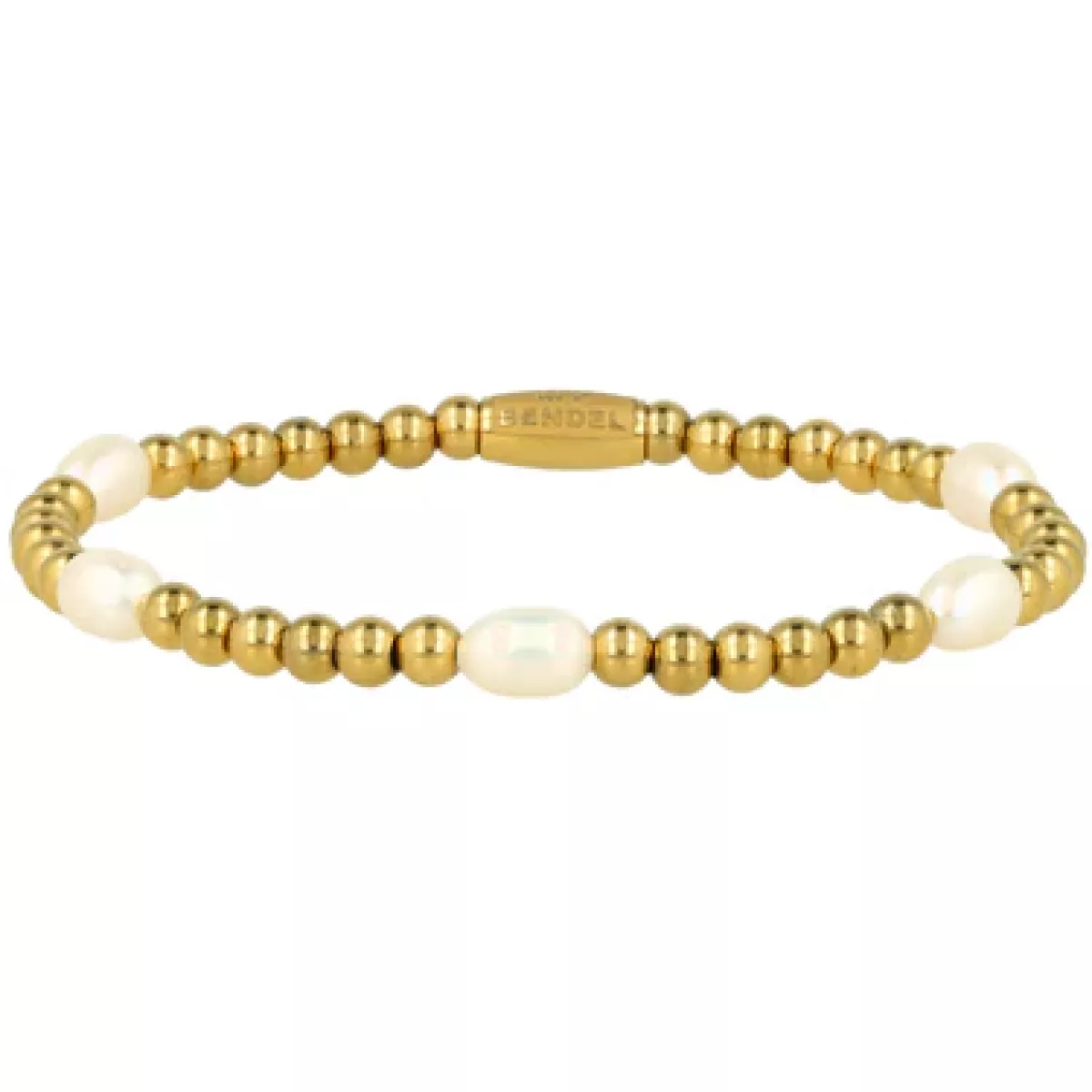 My Bendel Armband Echte Zoetwater Parels | Goud 1 My Bendel My Bendel Armband Echte Zoetwater Parels | Goud