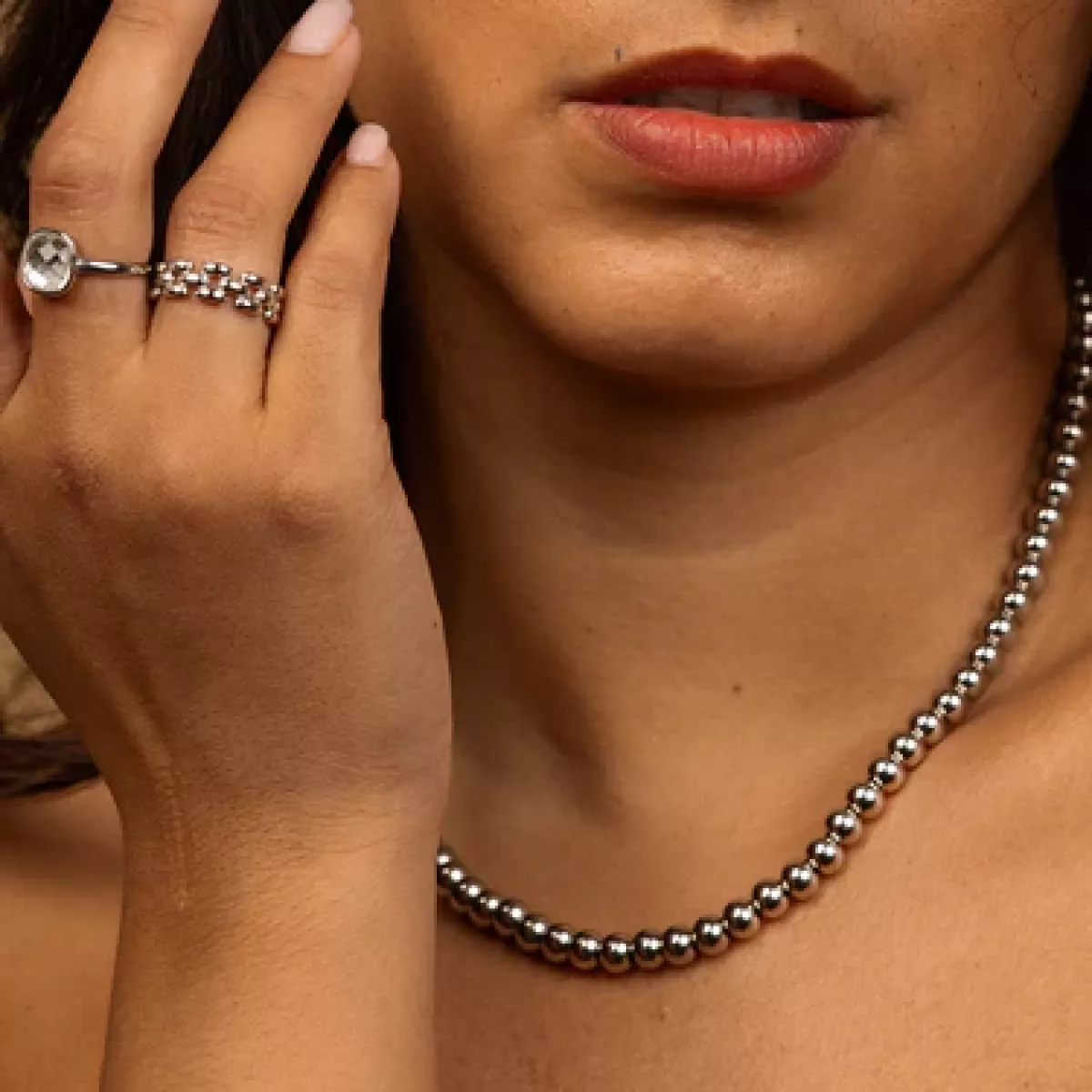 My Bendel Brede gevlochten damering | Zilver 2 My Bendel My Bendel Brede gevlochten damering | Zilver