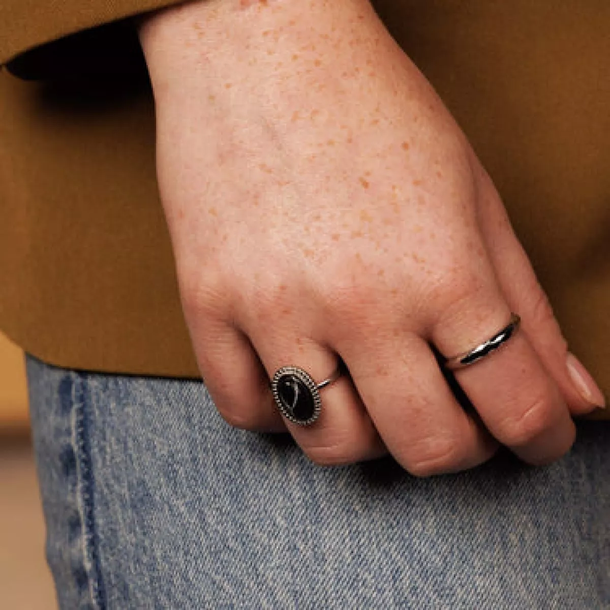 My Bendel Facet geslepen ring | Zilver 2 My Bendel My Bendel Facet geslepen ring | Zilver