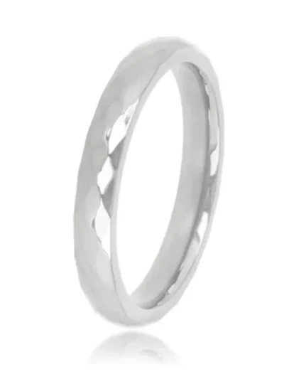 My Bendel My Bendel Facet geslepen ring | Zilver