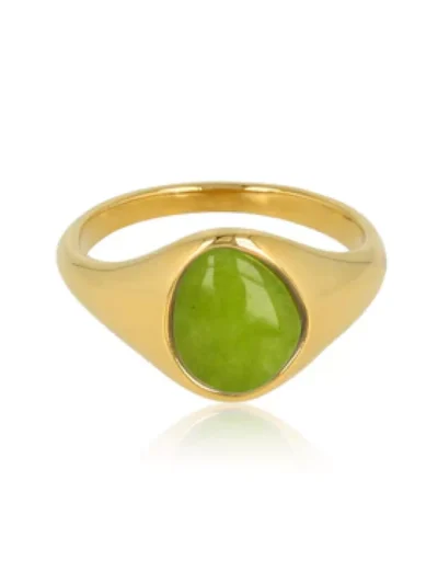 My Bendel My Bendel Ring met Organische Vorm | Goud