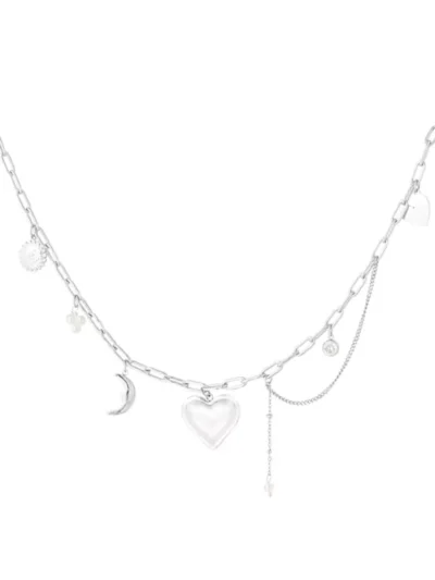 Yehwang Yehwang Bedelketting amore more | Zilver