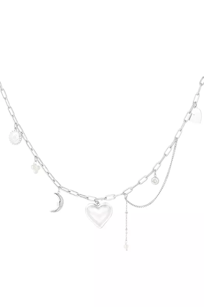 Yehwang Bedelketting amore more | Zilver 1 Yehwang Yehwang Bedelketting amore more | Zilver