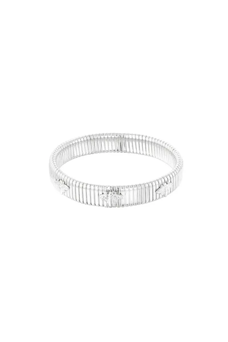 Yehwang Buzzy beauty armband | Zilver 1 Yehwang Yehwang Buzzy beauty armband | Zilver