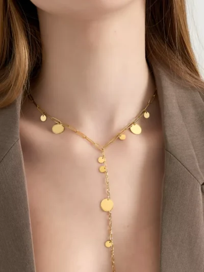 Yehwang Yehwang Classic coins ketting | Goud