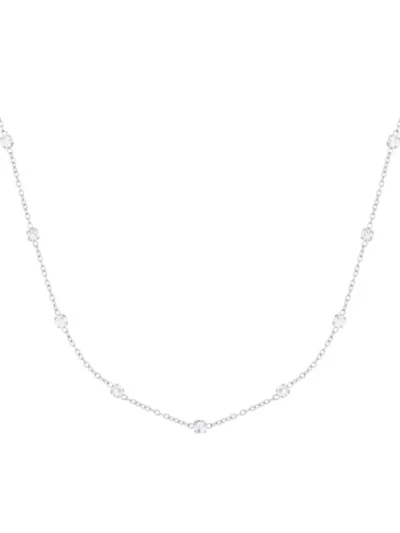 Yehwang Yehwang Diamond whisper ketting | Zilver