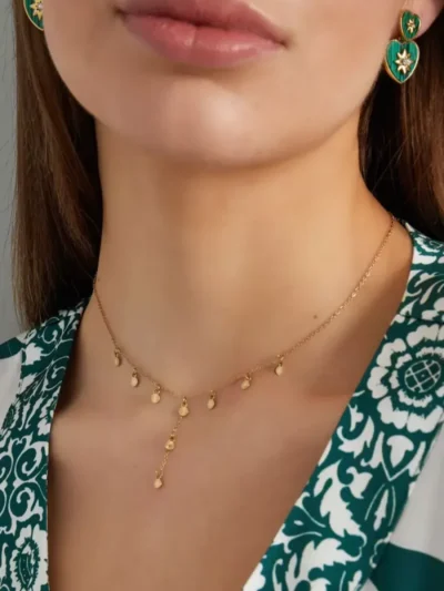 Yehwang Yehwang Ketting met ronde bedels | Goud