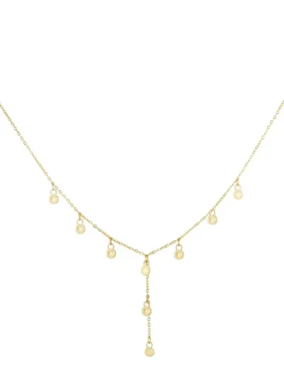 Yehwang Yehwang Ketting met ronde bedels | Goud