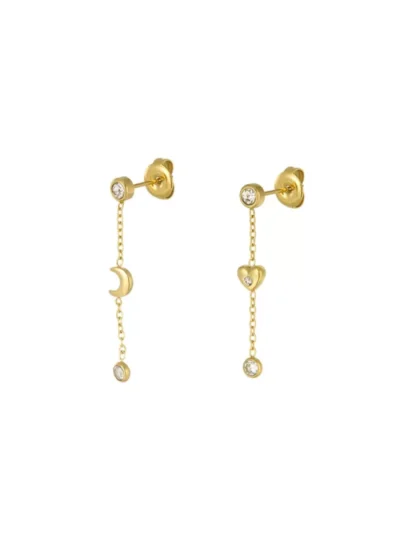 Yehwang Yehwang Moonlight oorbellen | Goud