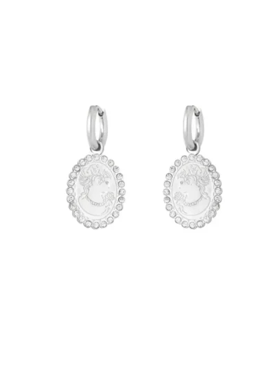 Yehwang Yehwang Oorbellen classy lady | Zilver