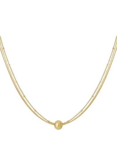 Yehwang Yehwang Tijdloze bedelketting | Goud