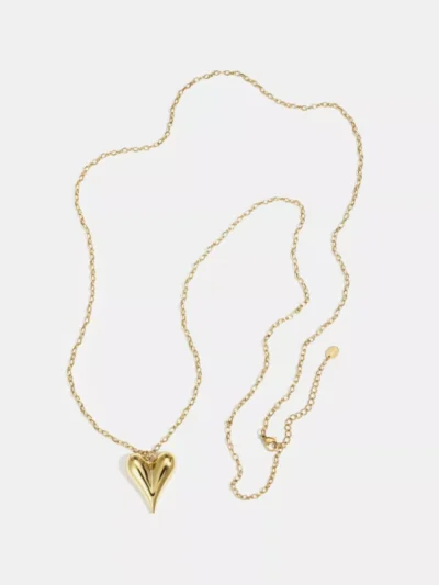 Yehwang Yehwang Lange ketting hart casual | Goud