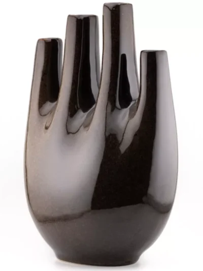 Manoon Manoon Aardewerk tulpenvaas | Bruin