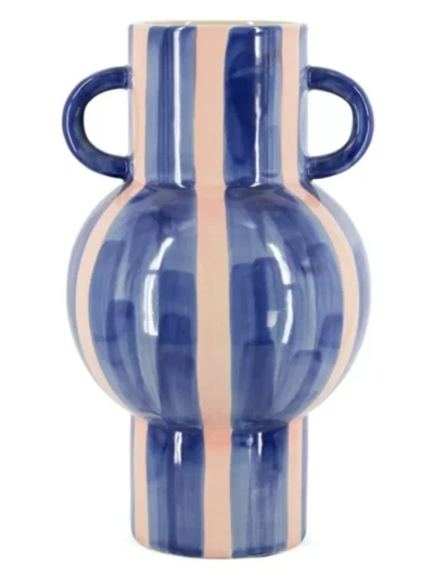 Manoon Manoon Aardewerk vaas Binki L | Blauw