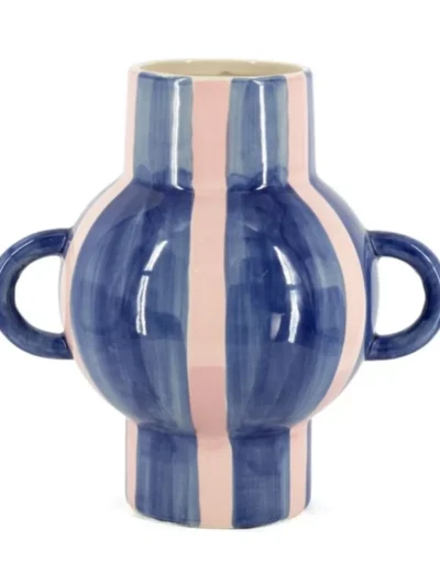 Manoon Manoon Aardewerk vaas Binki S | Blauw