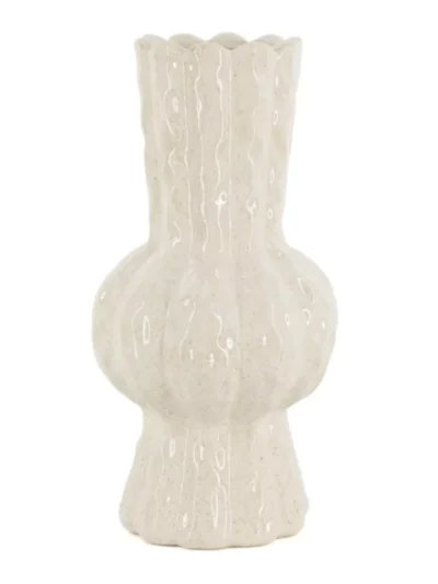 Manoon Manoon Aardewerk vaas Bira S | Wit