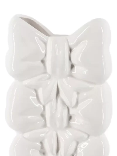 Manoon Manoon Aardewerk vaas bows | Wit