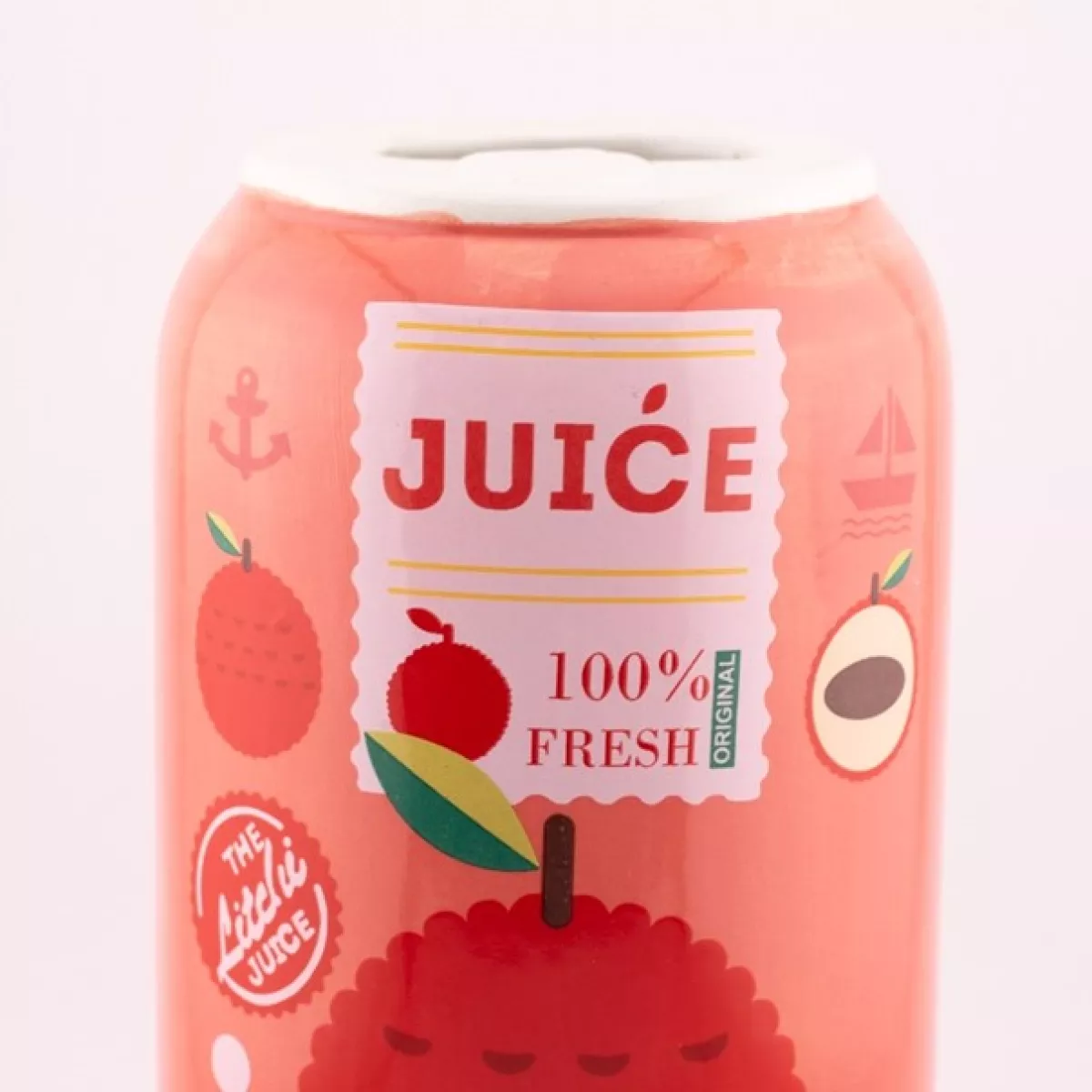 Manoon Aardewerk vaas juice can | Roze 3 Manoon Manoon Aardewerk vaas juice can | Roze
