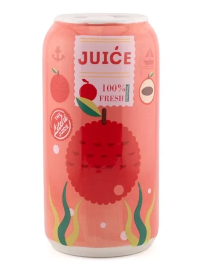 Manoon Manoon Aardewerk vaas juice can | Roze