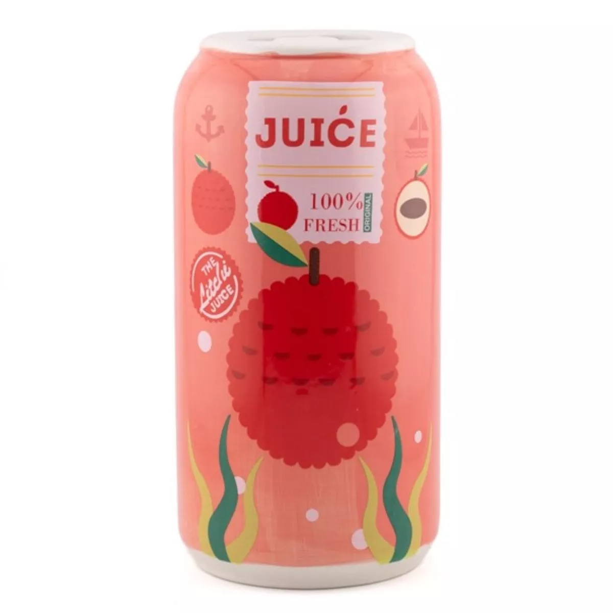 Manoon Aardewerk vaas juice can | Roze 1 Manoon Manoon Aardewerk vaas juice can | Roze