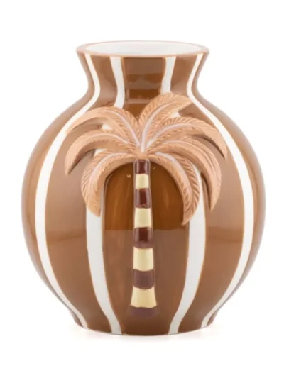 Manoon Manoon Aardewerk vaas Palma | Bruin