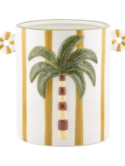 Manoon Manoon Aardewerk vaas Palora S | Geel